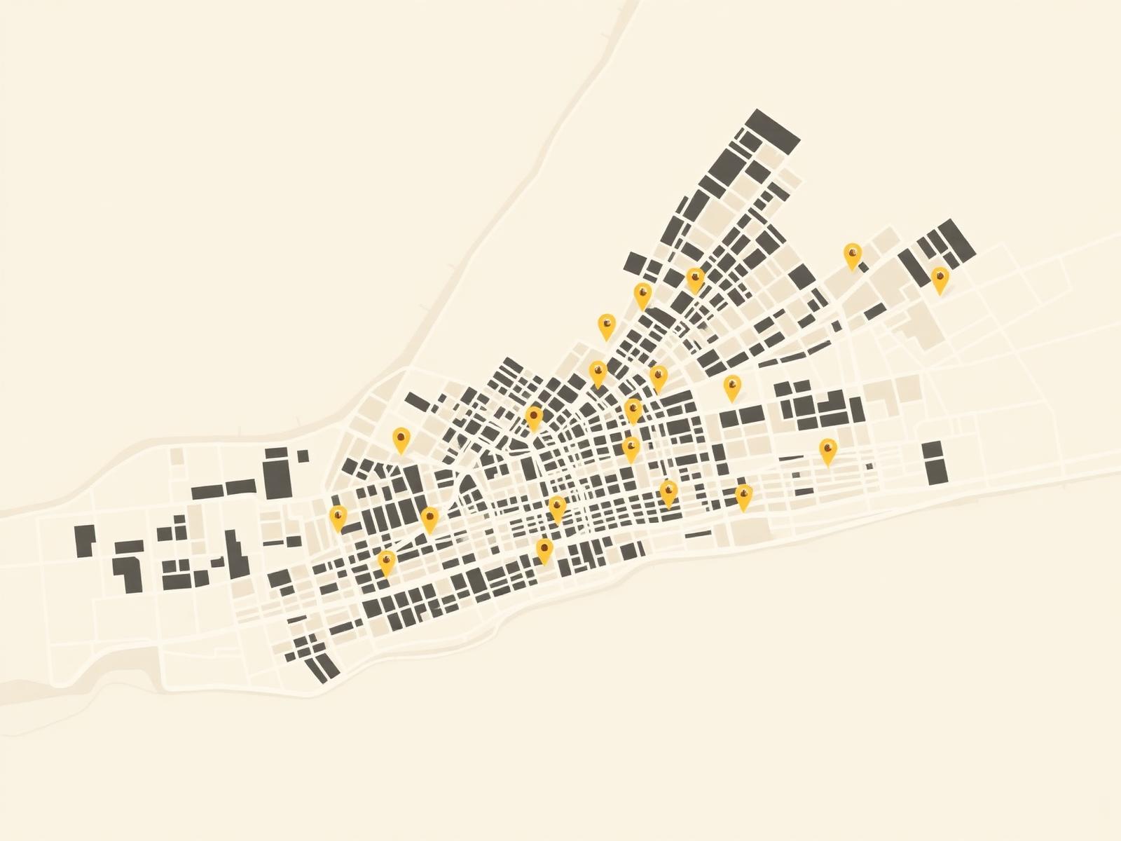 Map of Manhattan